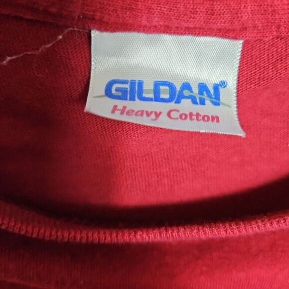 Florida State Seminoles Football Tshirt NO SZ TAG  ? LG Red SEE MEASUREMENTS - Picture 6 of 8